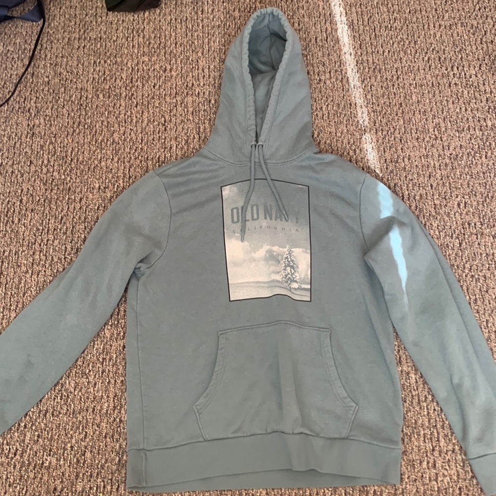 Men’s Large Blue Old Navy Hoodie